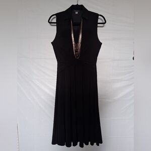 Tommy Hilfiger Black Dress Sleeveless, Size 6